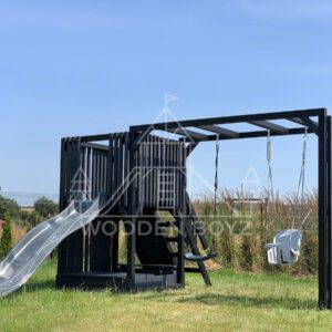 plac zabaw z drewna - maja 6